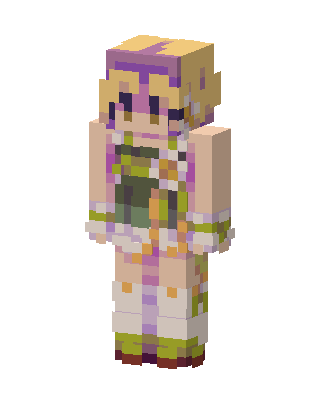Giorno Giovanna skin, 3D preview