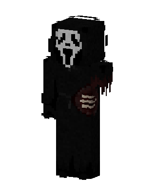 Black Holiday Boy skin, 3D preview