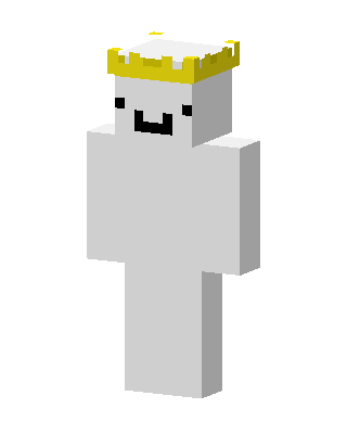 White Royal Minecraft white skin