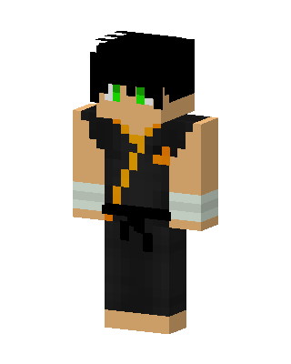 Shadow Martial Artist skin, 3D preview