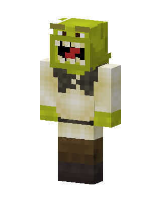 Shrek skin, 3D preview