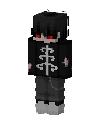 Black Villain Boy Minecraft skin