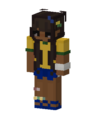 Sunny Braids Minecraft skin