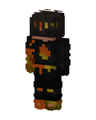 Magma Shadow skin, 3D preview