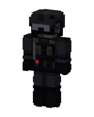 Shadow Operative skin, 3D preview