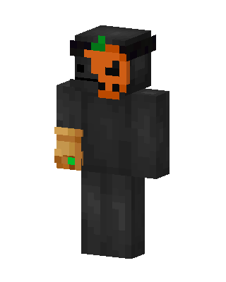 Pumpkin Reaper Minecraft skin