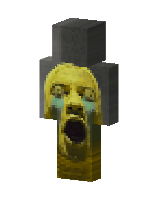 Yellow Costume skin, 3D preview