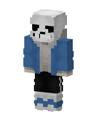 Sans Minecraft skin
