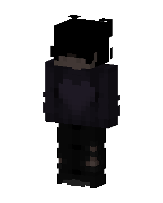 Shadow Hoodie skin, 3D preview