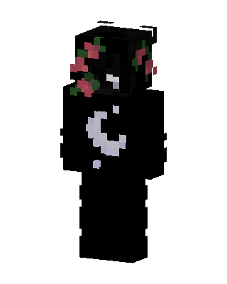 Moon Rose skin, 3D preview