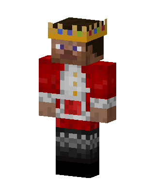 Red King skin, 3D preview