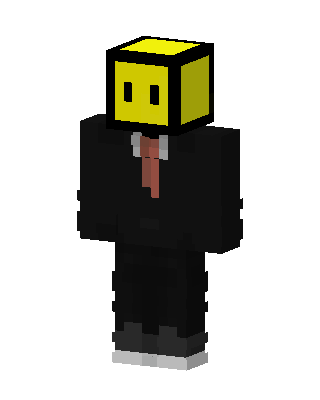 Smiley Suit skin, 3D preview
