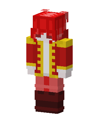 Red Admiral skin, 3D preview