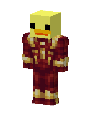 Duck Iron Man Minecraft skin