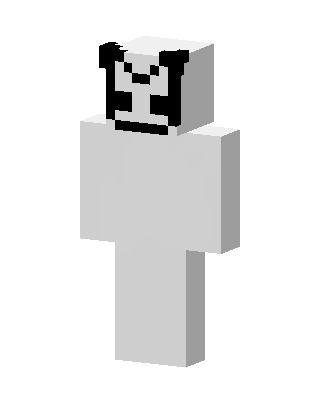 Panda Onesie skin, 3D preview