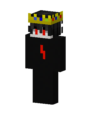 Black King skin, 3D preview