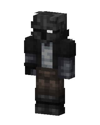 Dark Armored Knight Minecraft skin