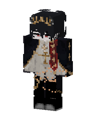 Gothic Vampire Prince skin, 3D preview