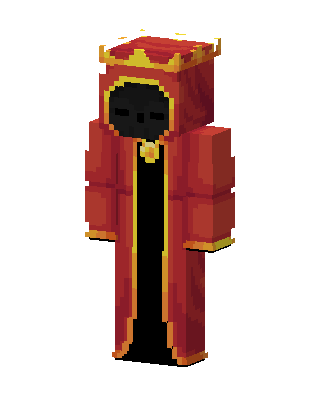 Crimson King skin, 3D preview