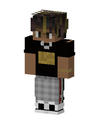 Plaid Pants Streetwear skin, 3D preview