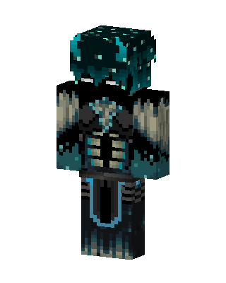 Warden skin, 3D preview