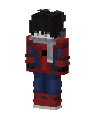 Red Player Boy Minecraft red skin