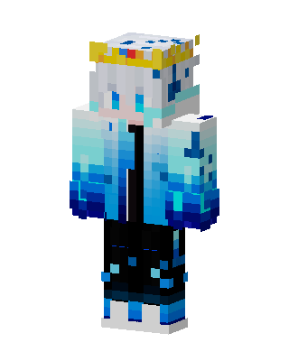 Ice King Hoodie Minecraft skin