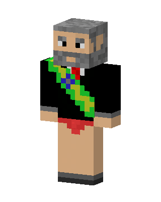 Sashed President Minecraft skin