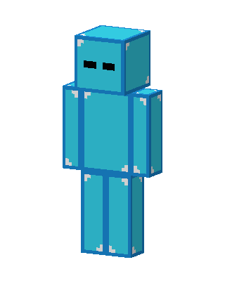 Skeppy skin, 3D preview