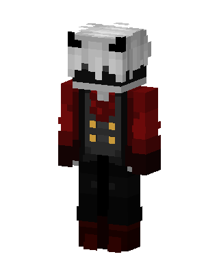 Black Hero Boy skin, 3D preview