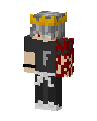 Black Hero Boy skin, 3D preview