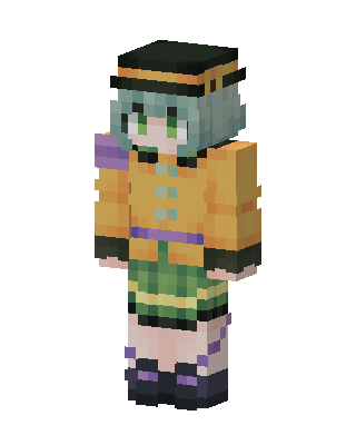 Koishi Komeiji Minecraft skin