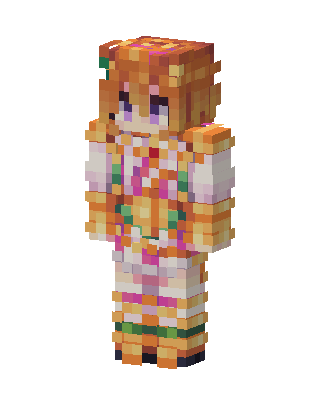 Autumn Blossom skin, 3D preview