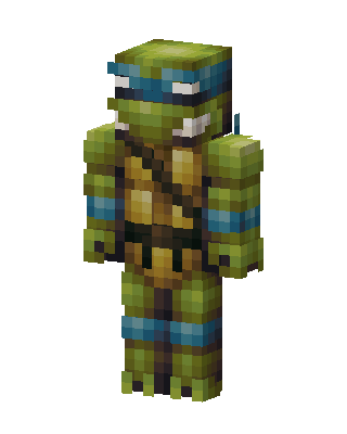 Leonardo Minecraft skin