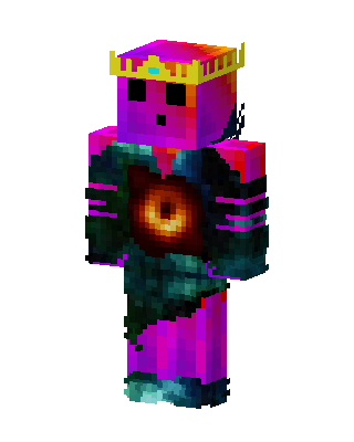 Black Hole King Minecraft skin