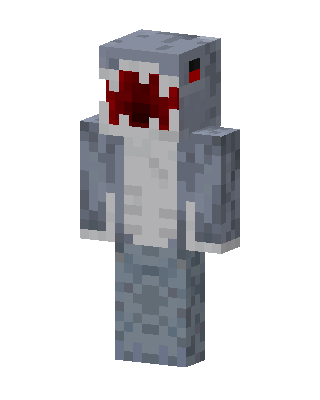 Gray Villain Minecraft skin