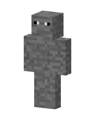 Stone Golem Minecraft mob skin