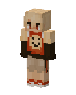 Gold Athlete Girl Minecraft skin