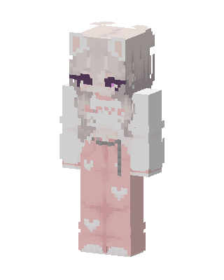 Cozy Bunny Girl Minecraft skin