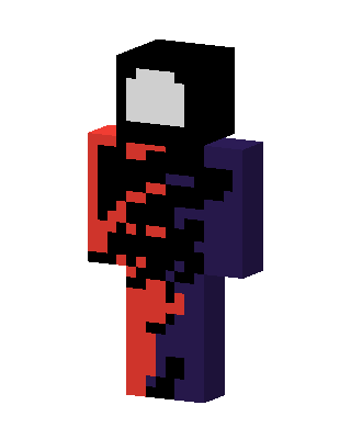Black Player skin, 3D preview