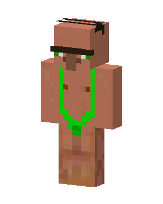 Brown Player Boy skin, 3D preview