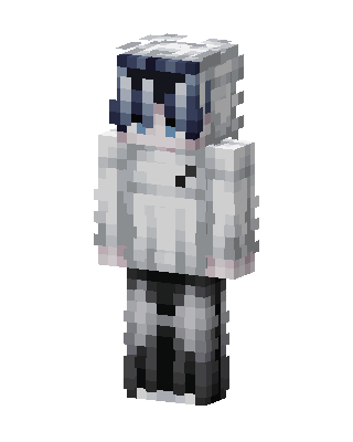 Frosty Hoodie Boy skin, 3D preview