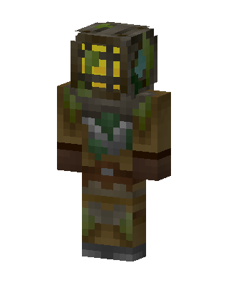 Mossy Diver Minecraft skin