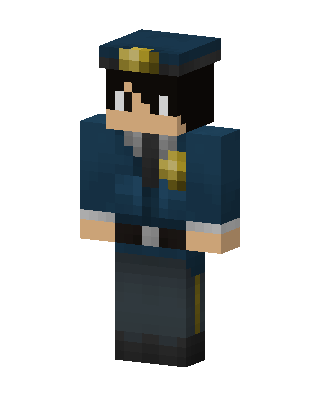 Police Officer skin, 3D preview