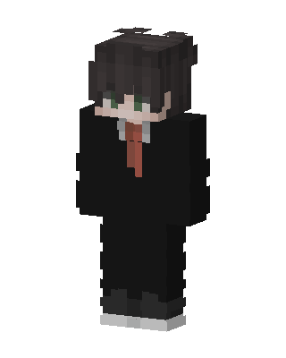 Suited Boy skin, 3D preview