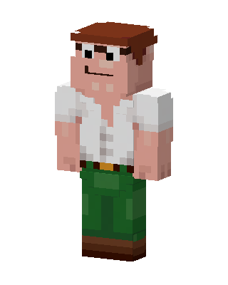 Peter Griffin skin, 3D preview