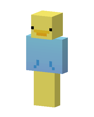 Duck Hoodie Minecraft skin