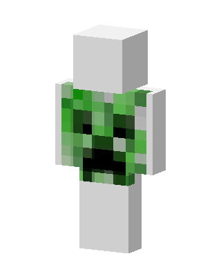 Creeper skin, 3D preview