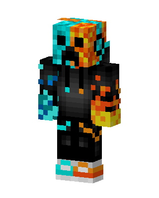 Fire And Ice skin, 3D preview