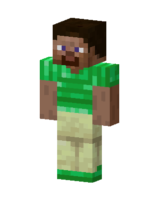 Green Mob Boy Minecraft skin